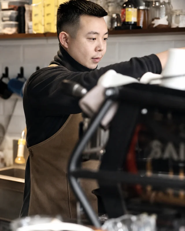 包志东，Café de Coucou 首席咖啡师